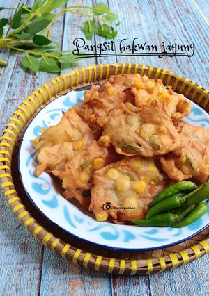 Foto resep Pangsit bakwan jagung