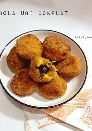 Foto resep Bola Ubi Cokelat