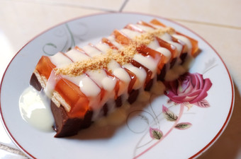 Cara Gampang Membuat Puding Cokelat Mangga lapis Biskuit Ekonomis Untuk Dijual