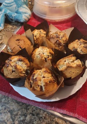 Foto principal de Muffins de vainilla y chocolate