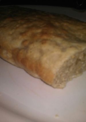 Una foto de Budín de banana avena