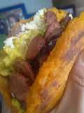Arepa de zapallo / ahuyama rellena... 🎃🍘🍘🎃