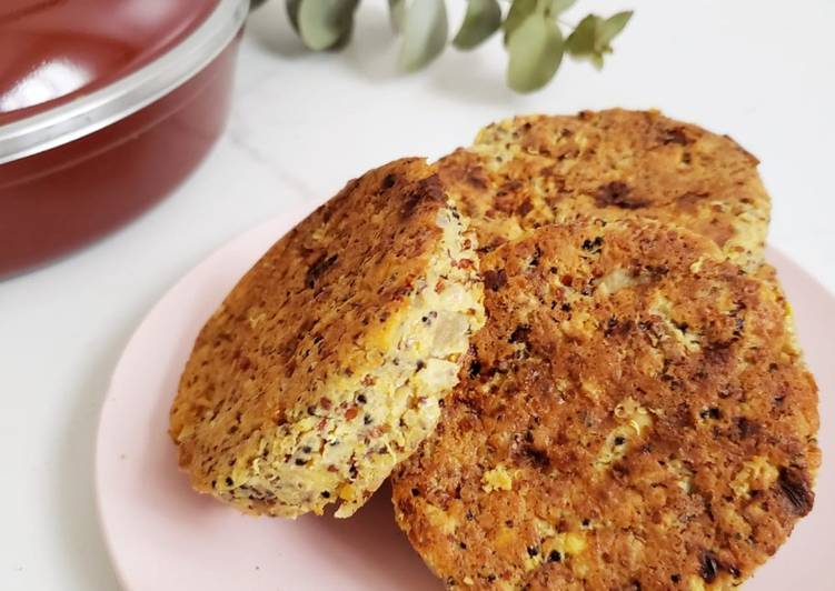 Hamburguesas de garbanzos y quinoa