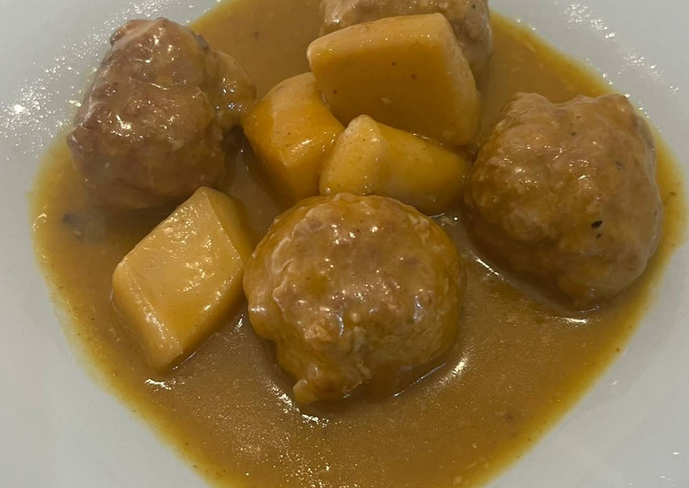 Albóndigas con sepia
