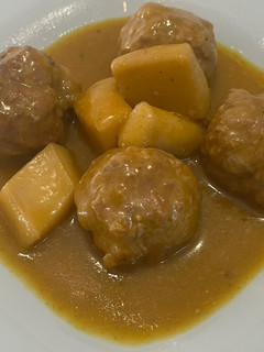 Una foto de Albóndigas con sepia