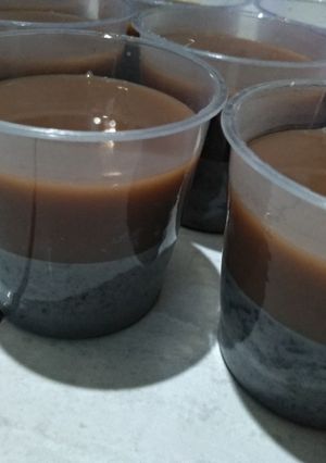 Foto resep Pudding Oreo Milo