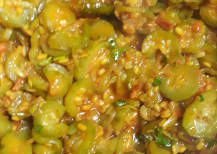 Recipe of Homemade Ridge gourd