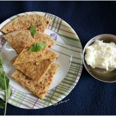 A picture of Peanut paratha.