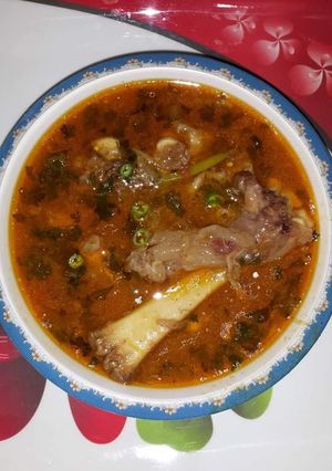 A picture of Bakre ke paye.