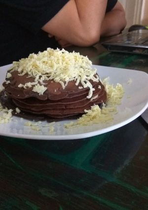 Foto resep Cheese Choco Pancake