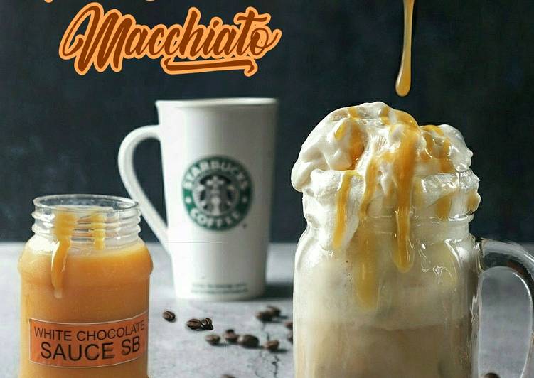Iced Caramel Macchiato ala Starbucks
