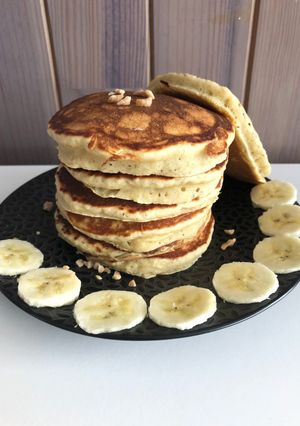 Une photo de Pancakes ultra moelleux sans lait ni beurre