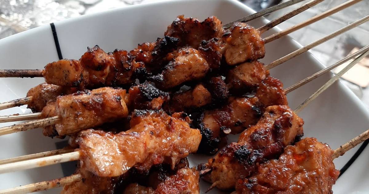 Sate Merah Resep Sate ayam bumbu merah oleh ni ketut suriasih - Cookpad