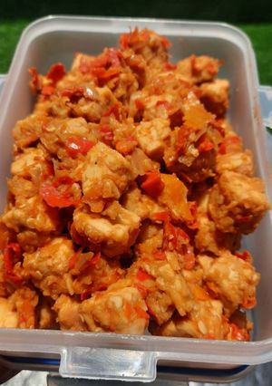 Foto resep Tempe penyet diet