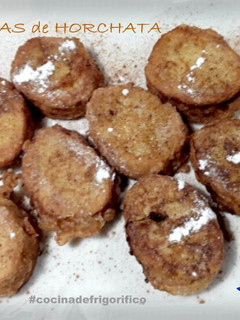 Una foto de Torrijas de Horchata