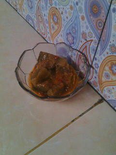 Foto resep Balado terong rebus