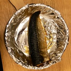 A picture of Baked mackerel.
