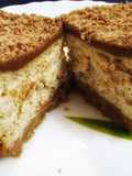 कॉफी हेजलनट चीज केक (Coffee hazelnut cheese cake recipe in marathi)