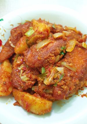 Foto resep Chicken fillet saus pedas