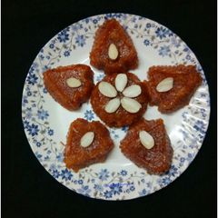 A picture of Papaya burfi.