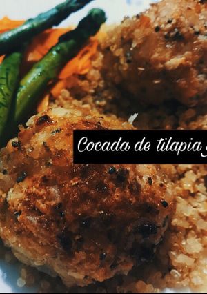 Una foto de Cocada de tilapia y Chía