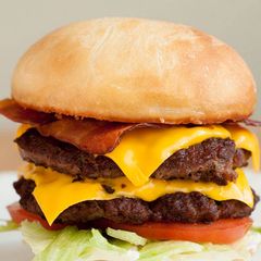 A picture of SuperSONIC Bacon Double Cheeseburger.