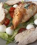 Chicken caprese salad