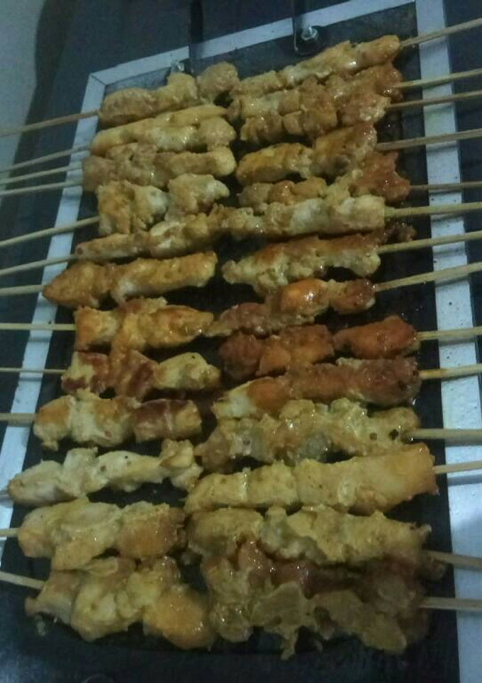 Foto resep Sate taichan + Sambal orange