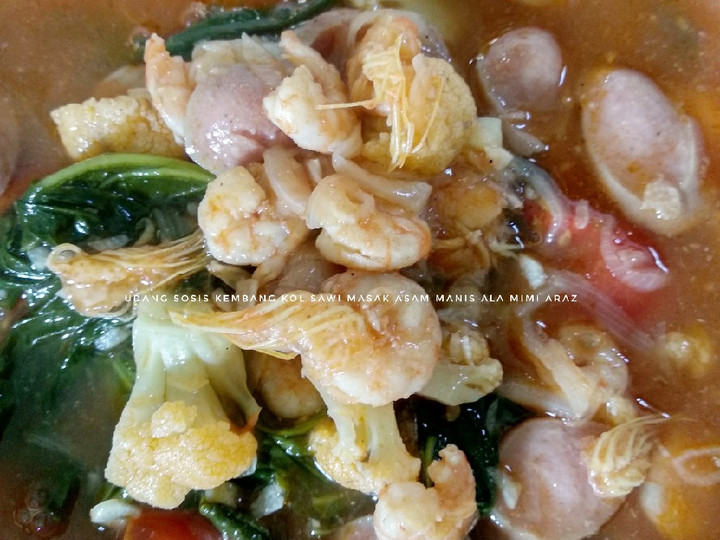 Cara Memasak Udang Sosis Kembang Kol Sawi Masak Asam Manis Ekonomis Untuk Jualan