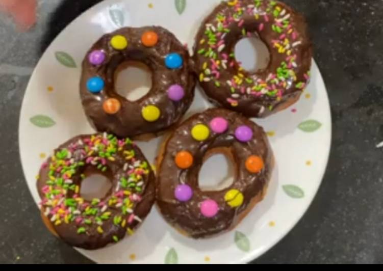 Recipe of Speedy Chocolate donuts