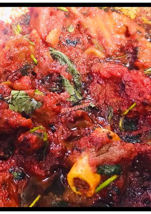 A picture of Fried mutton.