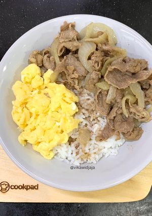 Foto resep Simple Beef Yakiniku