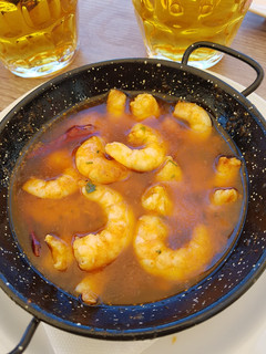 Una foto de Gambones al pil pil