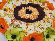 Une photo de salade surimi