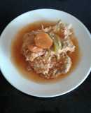 Filete de puerco liso a la naranja