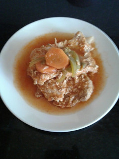 Una foto de Filete de puerco liso a la naranja