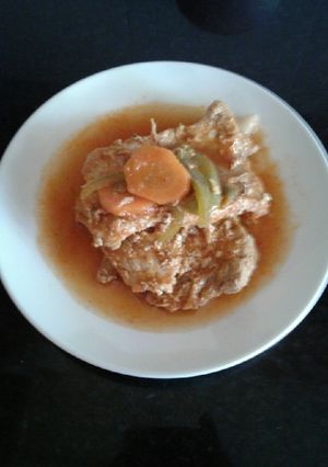 Una foto de Filete de puerco liso a la naranja