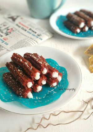 Foto resep Churros Red Velvet