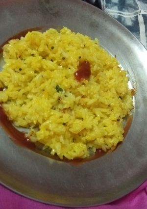 A picture of Masala rice.