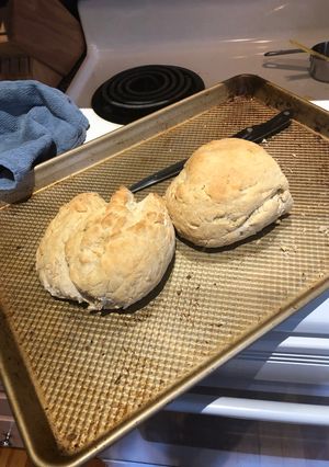 A picture of AMAZING FRENCH BREAD! (Super easy!).