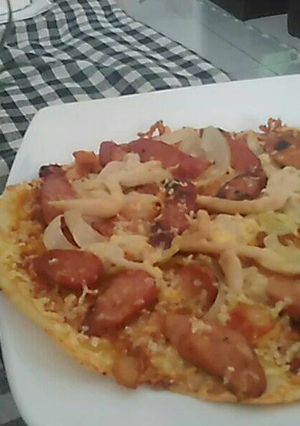Foto resep Pizza teflon kulit crispy dan tipis