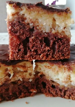 Csokis almás süti recept fotója
