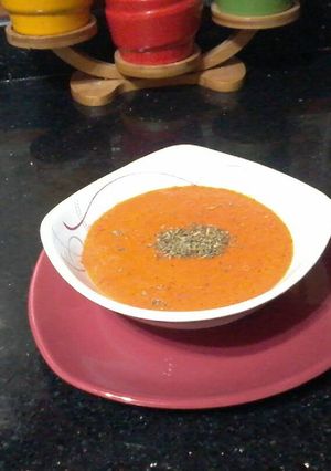 صورة لوصفة شوربة طماطم