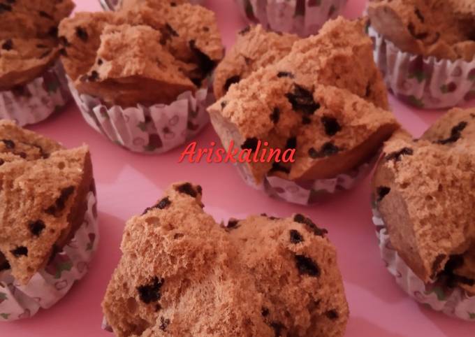 Resep Bolu kukus nyoklat mekar tanpa soda Anti Gagal