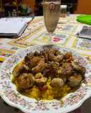 Arroz con langostinos 🍤