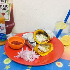 A picture of Cheesy chilla Wrap.