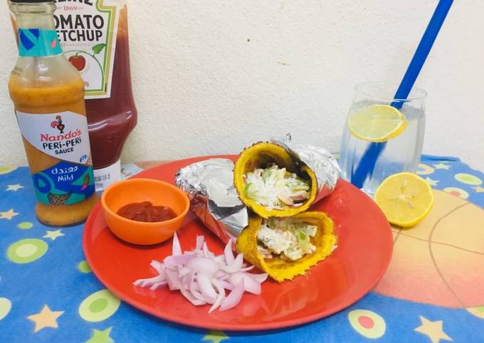 Recipe of Super Quick Homemade Cheesy chilla Wrap