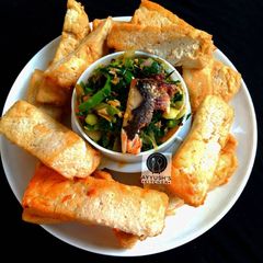 A picture of Awara (tofu).