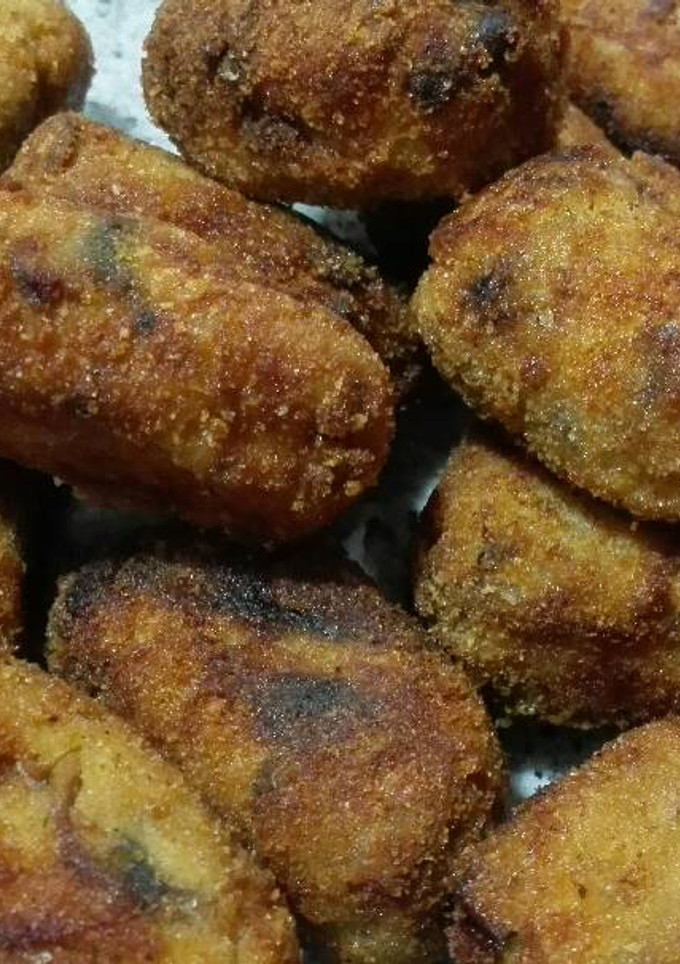 Una foto de Croquetas de champiñones