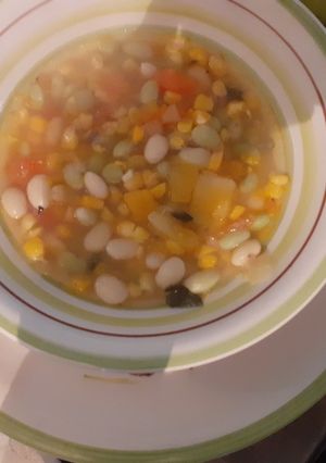 Una foto de Porotos granados